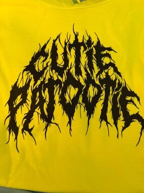 Cutie Patootie metal hoodie